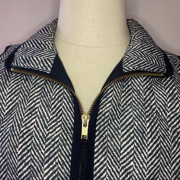 J. Crew Herringbone Down Quilted Puffer Vest - Picture 4 of 13